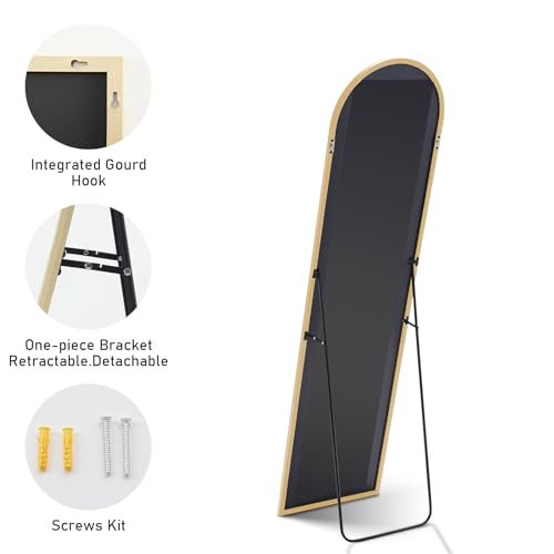 Elegant Full-Length Mirror for Bedroom, Cloakroom, Living Room