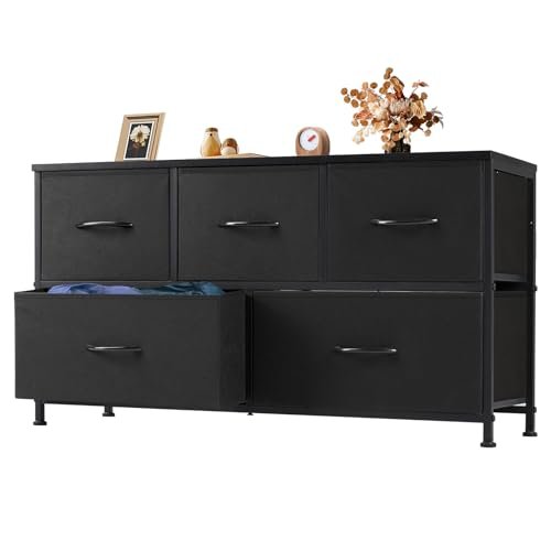 Crisp 5-Drawer Dresser for Bedroom or Kids' Room