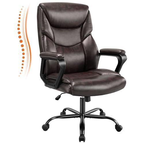 Home Use Adjustable Leather Computer Office Chair
