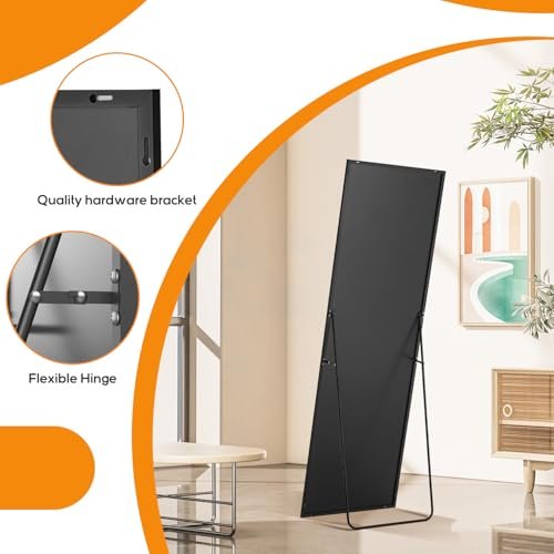 Full-Length Body Mirror for Bedroom/Cloakroom