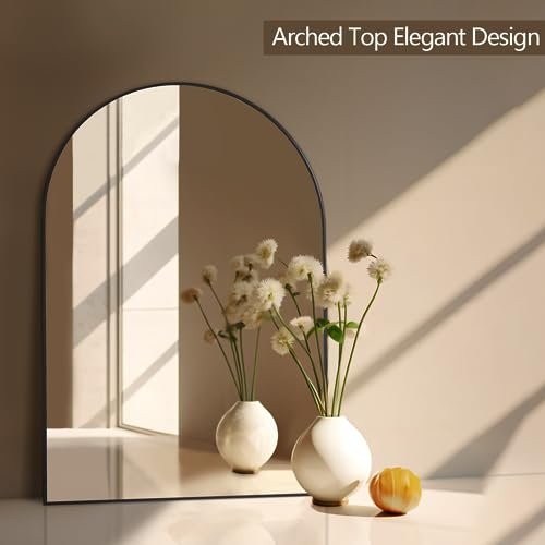 Vintage Arched Mirror for Bathroom Vanity and Living/Bedroom