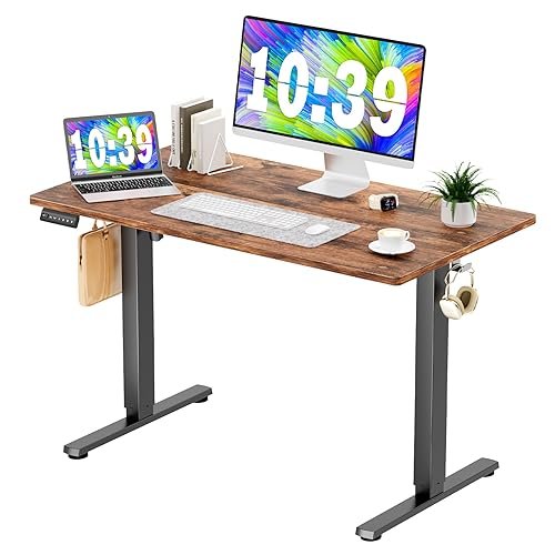 Superone Adjustable Height Standing Desk for Home Office
