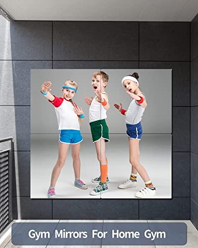 1. Bedroom Wall Mirrors, Full-Length
2. Unbreakable Full-Length Wall Mirror Tiles
3. Shatterproof Kids' Wall Mirror, 4 P