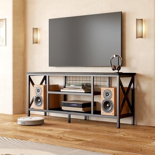 Gizoon 65-Inch TV Stand, 59.8'' Entertainment Center
