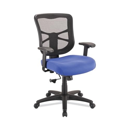 Alera Elusion Series Navy Mesh Swivel Office Chair