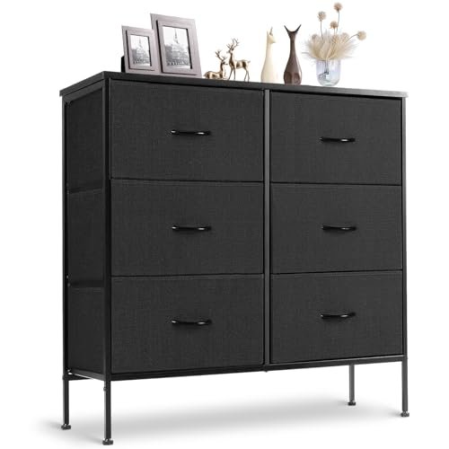 6-Drawer Dresser for Bedrooms and Kids' Rooms