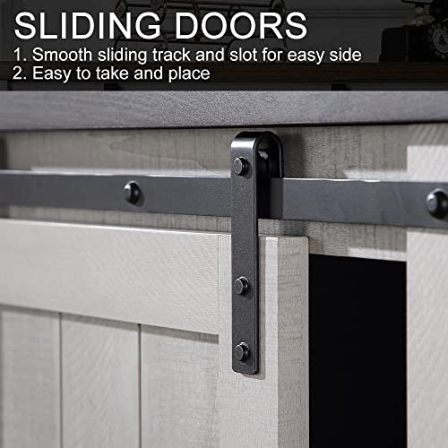 Stylish Modern Rustic TV Stand for 65-inch TVs