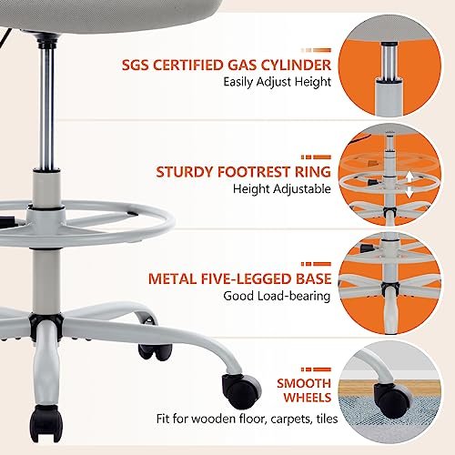 Superone Ergonomic Home Office Drafting Chair