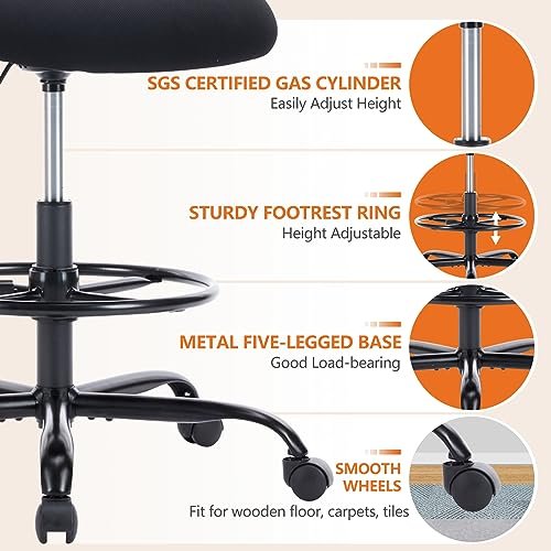 Superone Ergonomic Drafting Chair for Comfortable Workspace