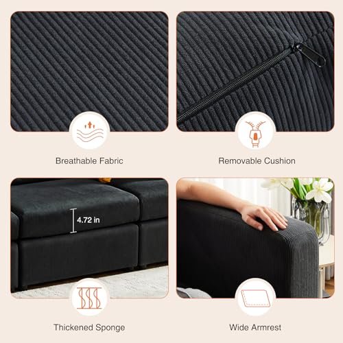 Superone SF-1-M01-0227 Living Room Sectional Couches