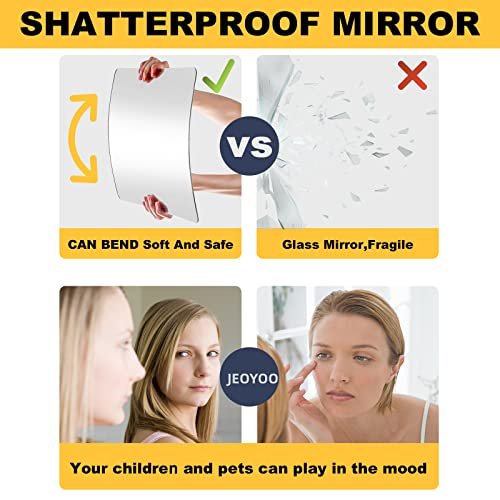 Shatterproof Wall Mirror for Home Gym