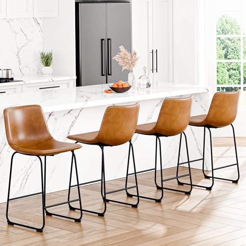 4 Modern Bar Stools for Kitchen Island