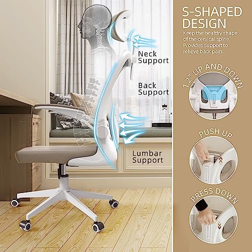 Ergonomic Mesh Office Chair for Home and Dorms
