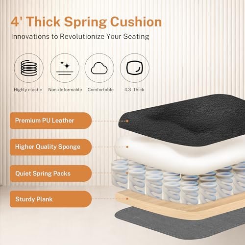 Ergonomic Executive Office Chair with Adjustable Headrest