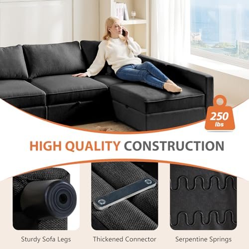 Storage Modular Sectional Sofa for Living Room