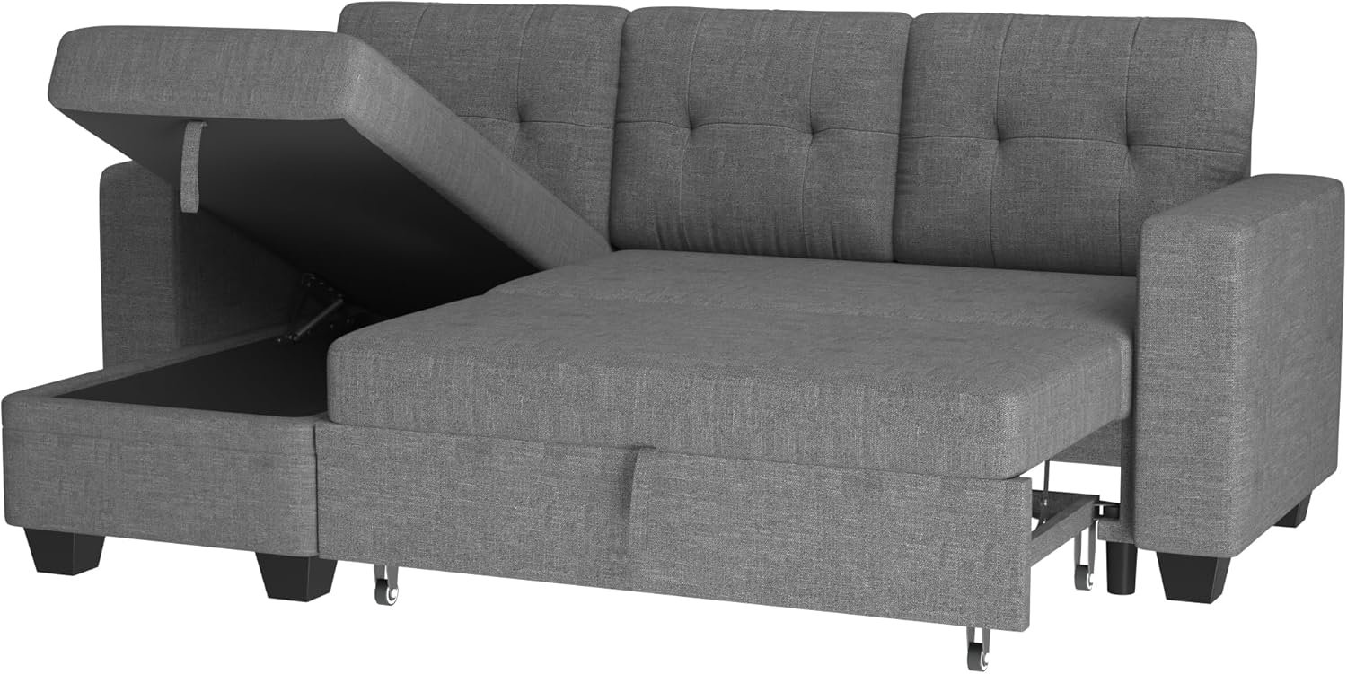 Furmax Sleek Sleeper Sofa for Small Living Rooms