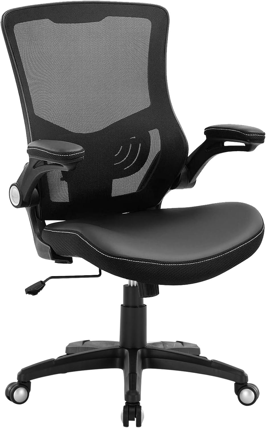 Ergonomic Executive Office Chair with Adjustable Support Armrests