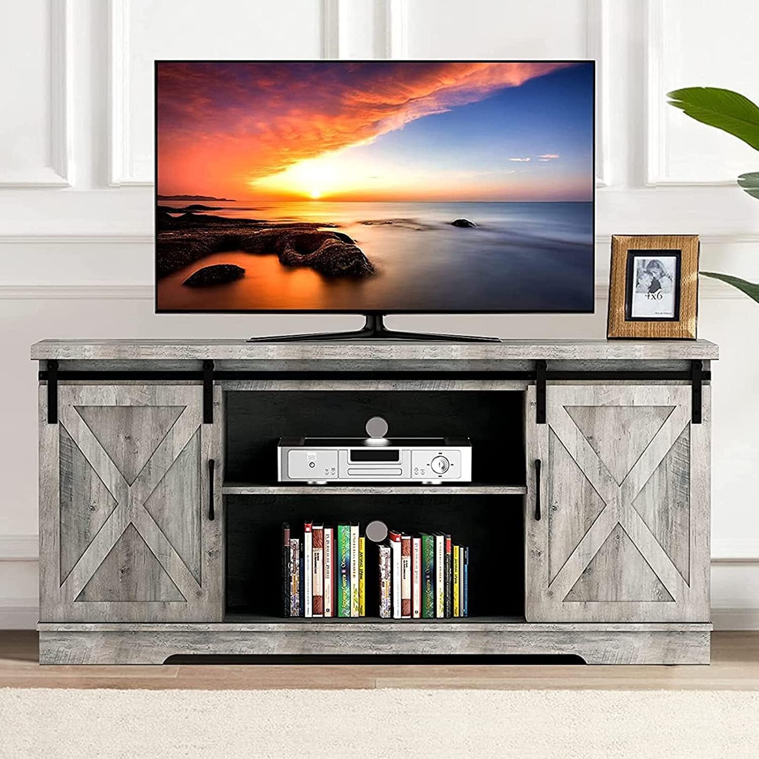 Elegant Modern Farmhouse 65-inch TV Stand
