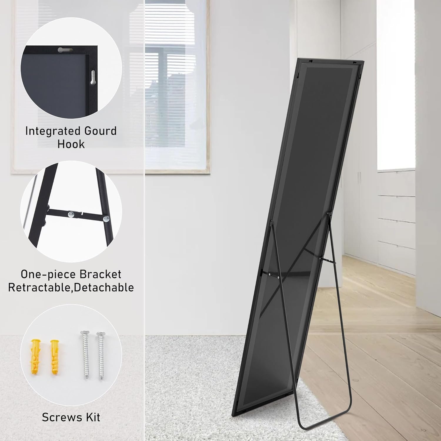 Superone Full-Length Floor-Standing Mirror