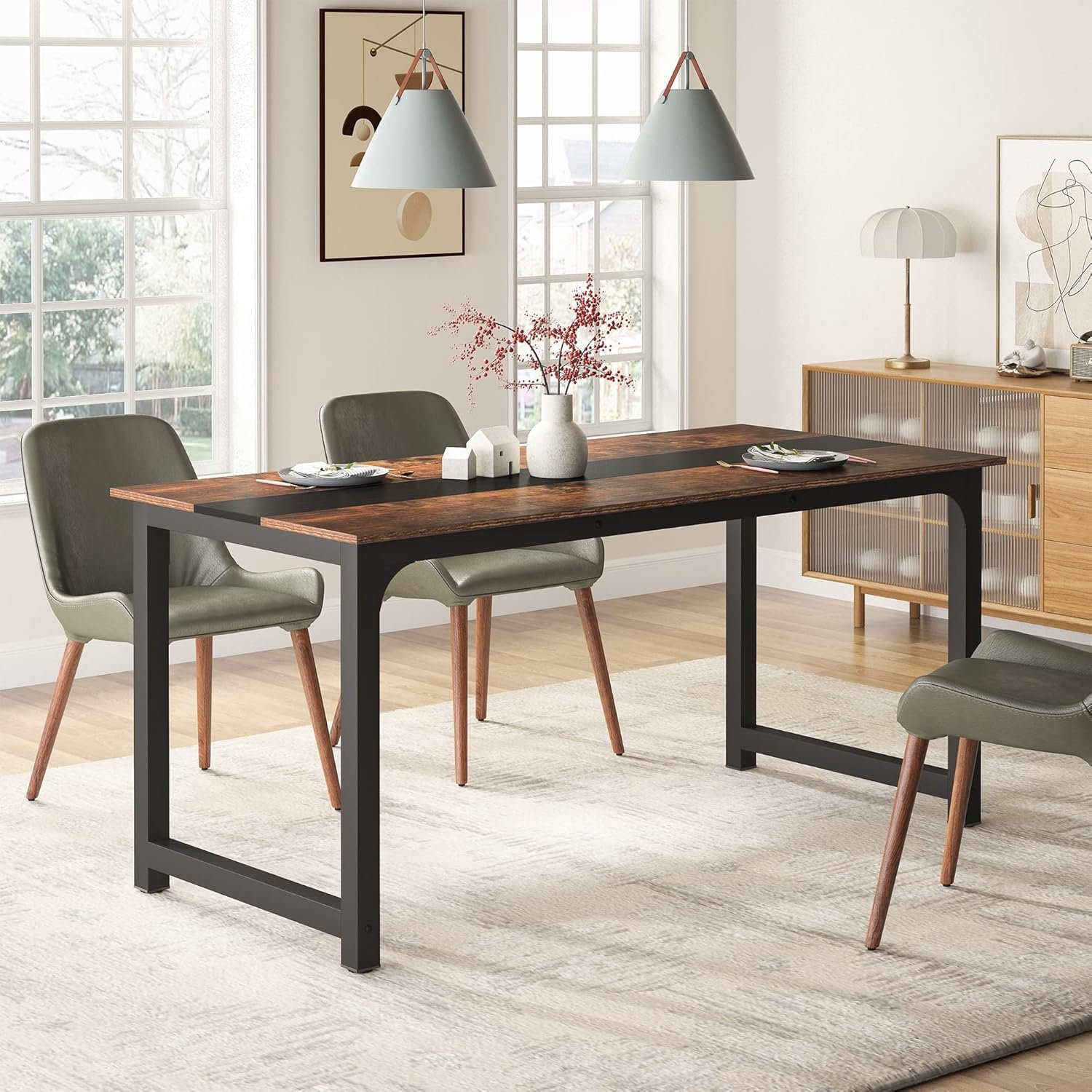 Tribesigns Large Modern Office Desk for Home Office